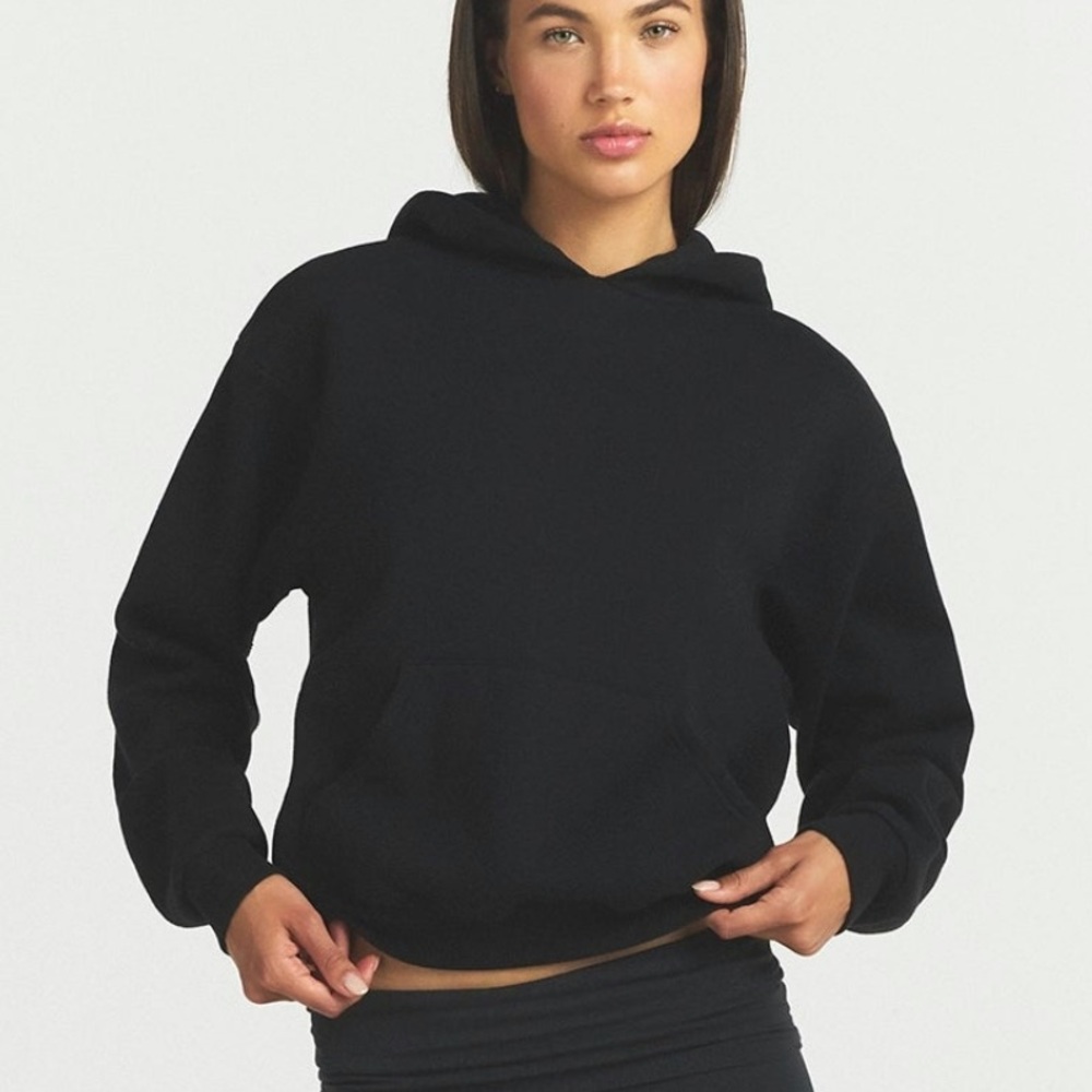 NWT Skims Cotton Fleece Classic Hoodie Sweatshirt